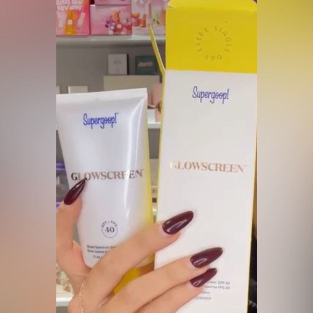 Supergoop! Glowscreen SPF 40 Sunscreen with Hyaluronic Acid + Niacinamide NEW